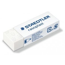 GOMA DE BORRAR RASOPLAST (65X23X13 MM) STAEDTLER 526 B20 (MIN20) (Espera 4 dias) en Huesoi